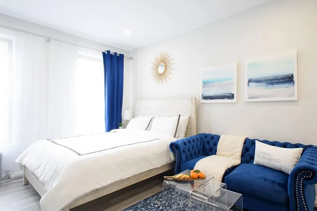 דירה ניו יורק 240-15 Luxury Studio Prime Location W&D